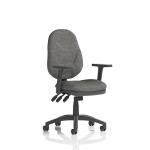Eclipse Plus XL Chair Charcoal Adjustable Arms KC0037 59504DY