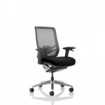 Ergo Click Chair Black Fabric Seat Black Mesh Back OP000250 59525DY