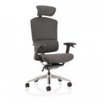 Ergo Click Plus Chair Grey Fabrimesh with Headrest PO000064 59567DY