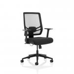 Ergo Twist Chair Black Fabric Seat Mesh Back OP000252 59574DY