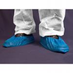 Shield Overshoes Polythene 14 Inch Blue (Pack 100) - DF01M 59576PY