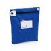 Versapak Reusable Secure Cash Bag With T2 Locking Mechanism Medium 267x267x50mm (Opening Size: 190mm) Blue - CCB1-T2-BLUE 59632VE