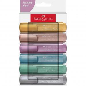 Faber-Castell Highlighter Textliner 46 Assorted Metallic Colours Pack