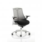 Flex Chair White Frame Grey Back KC0061 59784DY
