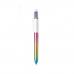 Bic 4 Colours Multicolour Gradient Barrel Ballpoint Pen 1.0mm Tip 0.32mm Line BlackBlueGreenRed Ink (Pack 12) - 511034 59828BC