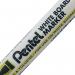 Pentel Everyday Drywipe Marker Bullet Tip 4.2mm Line width 2.1mm Black (Pack 12) - MW85-AE 59954PE