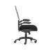 Houston Chair Mesh Back Black Fabric Seat With Arms OP000181 59959DY