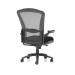 Houston Chair Mesh Back Black Fabric Seat With Arms OP000181 59959DY