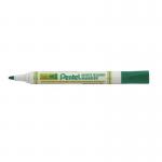 Pentel Everyday Drywipe Marker Bullet Tip 4.2mm Line width 2.1mm Green (Pack 12) - MW85-DE 59975PE