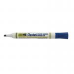 Pentel Everyday Drywipe Marker Chisel Tip Line Width 4.5mm - 1.8mm Blue (Pack 12) - MW86-CE 59996PE