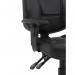 Jackson Black Leather Chair with Height Adjustable Arms KC0284 60092DY