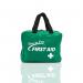 The Crest Medical First Aid Blue Dot Two In One Complete First-Aid Kit is filled with essential medical supplies and tools. The compact, blue and white case contains bandages, gauze, gloves, scissors, and more, making it perfect for emergency situations.