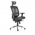 Mirage II Executive Chair Black Mesh With Headrest KC0148 60232DY