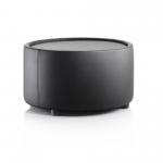 Neo Round Table Black Leather BR000096 60246DY