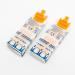 Astroplast Pull N Open Fabric Pilferproof Plasters with Yellow Clip 7.2cm x 2.5cm (Box 15 x Clip 10) - 1201010 60388WC