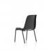 Polly Stacking Visitor Chair Black Polypropylene BR000202 60393DY