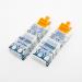 Astroplast Pull N Open Blue Detectable Pilferproof Plasters with Yellow Clips 7.2cm x 2.5cm (Box 15 x Clip 10) - 1205010 60395WC