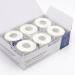 Blue Dot Wrapped White EAB 2.5cm x 4.5m (Pack 12) - 1145 60423WC