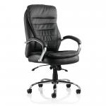 Rocky Executive Chair Black Leather High Back EX000061 60519DY