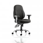 Storm Chair Black Fabric With Arms OP000127 60554DY
