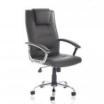 Thrift Executive Chair Black Soft Bonded Leather EX000163 60596DY