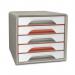 CEP Terra Nova by Cep Smoove 5 Drawer Unit Assorted Colours - 1071116391 60598CE