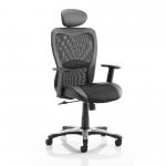 Victor II Executive Chair Black With Headrest KC0160 60610DY