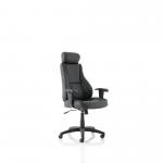 Winsor Black Leather Chair With Headrest EX000213 60624DY