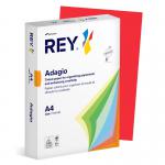 Rey Adagio Paper A4 80gsm Deep Red (Ream 500) RYADA080X429 60635PC