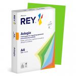 Rey Adagio Paper A4 80gsm Deep Green (Ream 500) RYADA080X433 60649PC