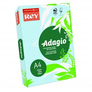 Rey Adagio Card A4 160gsm Blue Ream 250 RYADA160X403 60698PC