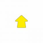 Beaverswood Warehouse Floor Signal Markers Arrow Symbol PVC With Adhesive Backing H90mmxW90mm Yellow (Pack 100) - FSA 60717BV