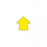 Beaverswood Warehouse Floor Signal Markers Arrow Symbol PVC With Adhesive Backing H90mmxW90mm Yellow (Pack 100) - FSA 60717BV