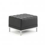 Infinity Modular Cube Chair Black Soft Bonded Leather BR000199 60820DY