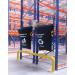 Racksack Hard-wearing and Re-usable General Waste Sack 160 Litre Capacity Blue With White Text (each) - RSB1GW 60843BV