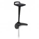 Dynamic Spry Stool Black Frame and Black Fabric Seat - OP000220 60862DY