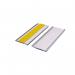 Beaverswood Self-Adhesive Ticket Holders (Clear) With Card Insert (White) For Shelving and Racking H38mmxW100mm (Pack 100) - TS310 60892BV