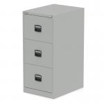 Qube by Bisley 3 Drawer Filing Cabinet Goose Grey BS0007 60918DY