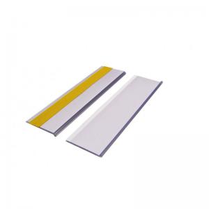 Beaverswood Self-Adhesive Ticket Holders Clear With Card Insert White