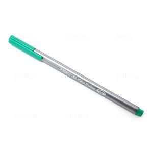 Staedtler Triplus Fineliner Pen 0.8mm Tip 0.3mm Line Green Pack 10