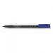 Staedtler Lumocolor OHP Pen Permanent Fine 0.6mm Line Blue (Pack 10) 318-3 60943SR