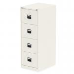 Qube by Bisley 4 Drawer Filing Chalk White BS0011 60946DY