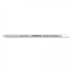 Staedtler Lumocolor Non-Permanent Omnichrom Pencil White Pack 12 108-0