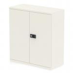 Qube by Bisley 2 Door Stationery Cupboard with Shelf Chalk White BS0026 61051DY