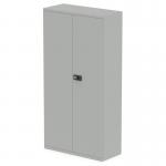 Qube by Bisley 2 Door Stationery Cupboard with Shelves Goose Grey BS0028 61065DY