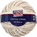 Pukka Post & Packaging Cotton String Twine Ball 60m (Pack 4) - 9768-PCK 61074PK