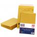 Pukka Post & Packaging Bubble Lined Envelopes Gold Peel and Seal Size C 170mmx225mm (Pack 10) - 7062-ENV(10) 61137PK