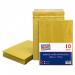 Pukka Post & Packaging Bubble Lined Envelopes Gold Peel and Seal Size C 170mmx225mm (Pack 10) - 7062-ENV(10) 61137PK