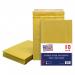 Pukka Post & Packaging Bubble Lined Envelopes Gold Peel and Seal Size F 240mmx350mm (Pack 10) - 7065-ENV(10) 61158PK