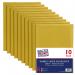 Pukka Post & Packaging Bubble Lined Envelopes Gold Peel and Seal Size H 290mmx370mm (Pack 10) - 7067-ENV(10) 61172PK